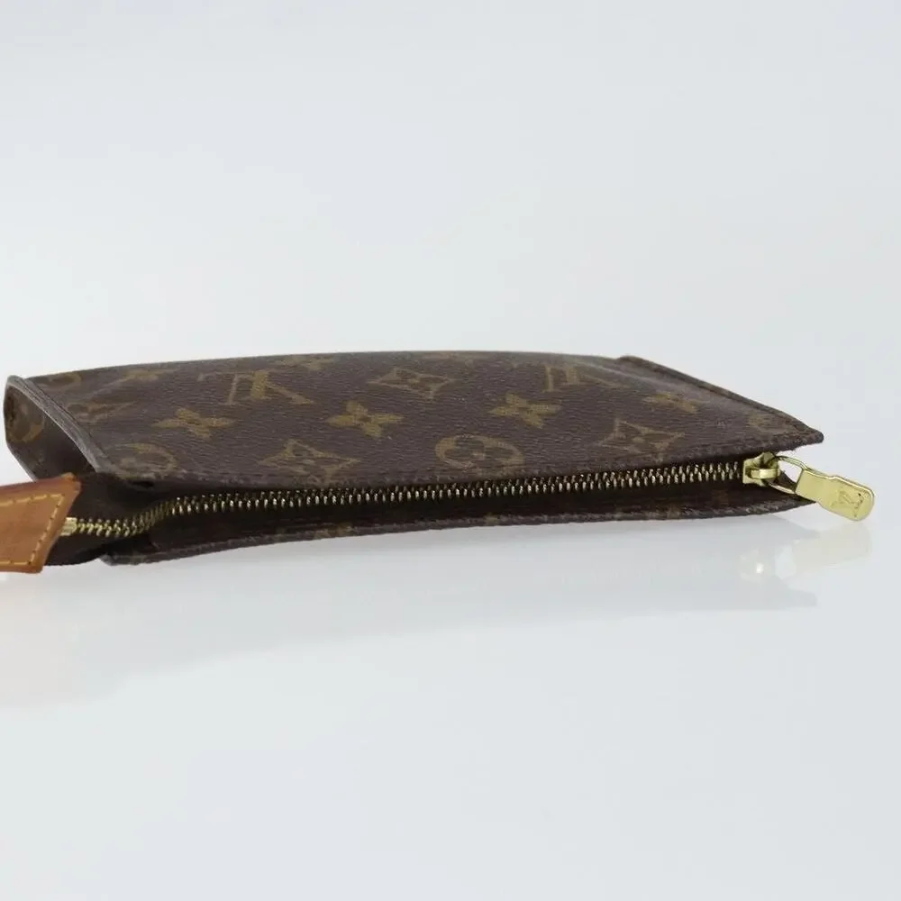 Louis Vuitton Monogram Bucket PM Accessory Pouch Brown